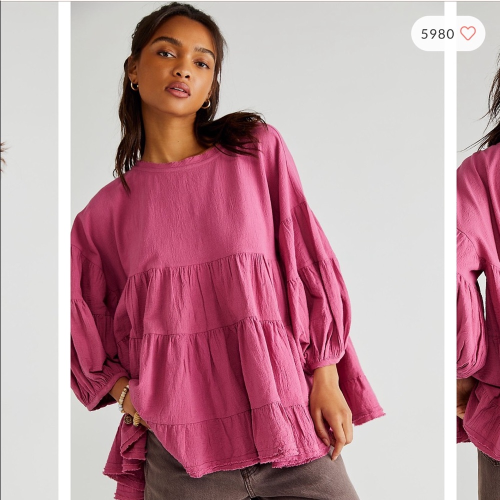 FREE PEOPLE TOP !!!! - Picture 3 of 5